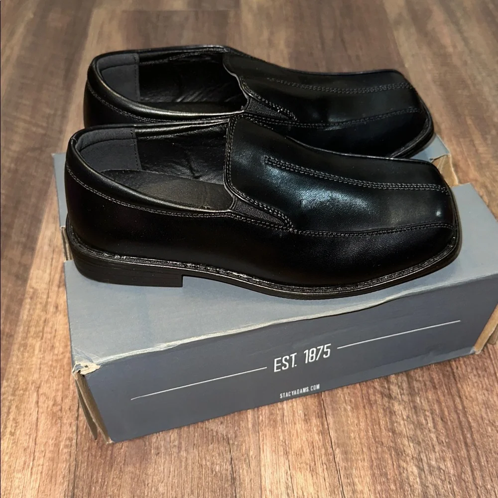 Stacy Adams Boy's Nate Slip-On Loafers (Size:‎ 1 M)